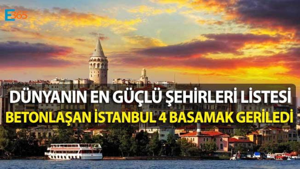 Güçlü Şehirler Endeksi Açıklandı! Betonlaşan İstanbul 4 Basamak Geriledi