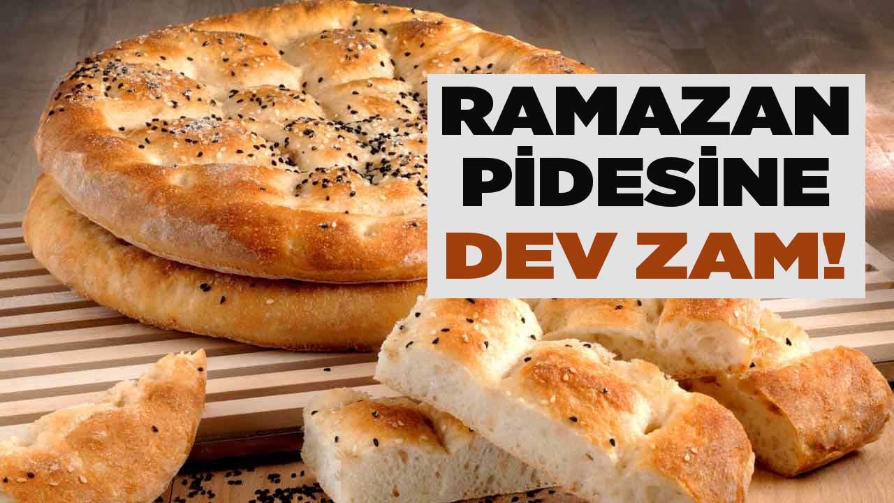 Hem gramajı düştü hem fiyatı zamlandı! 2023 Ramazan pidesi fiyatları açıklandı