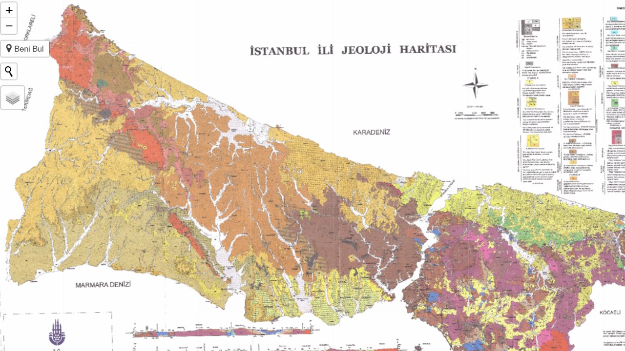 İBB İstanbul İl Jeoloji Haritası yayınlandı! Evinizin altından fay hattı geçiyor mu, hemen öğrenin!