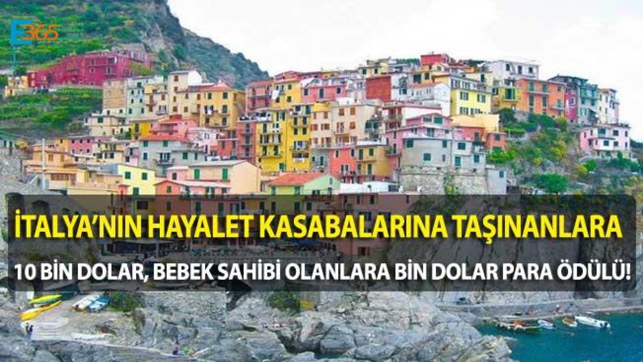 İtalya'ya Taşınana 10 Bin, Bebek Sahibi Olana Bin Dolar Verecekler!