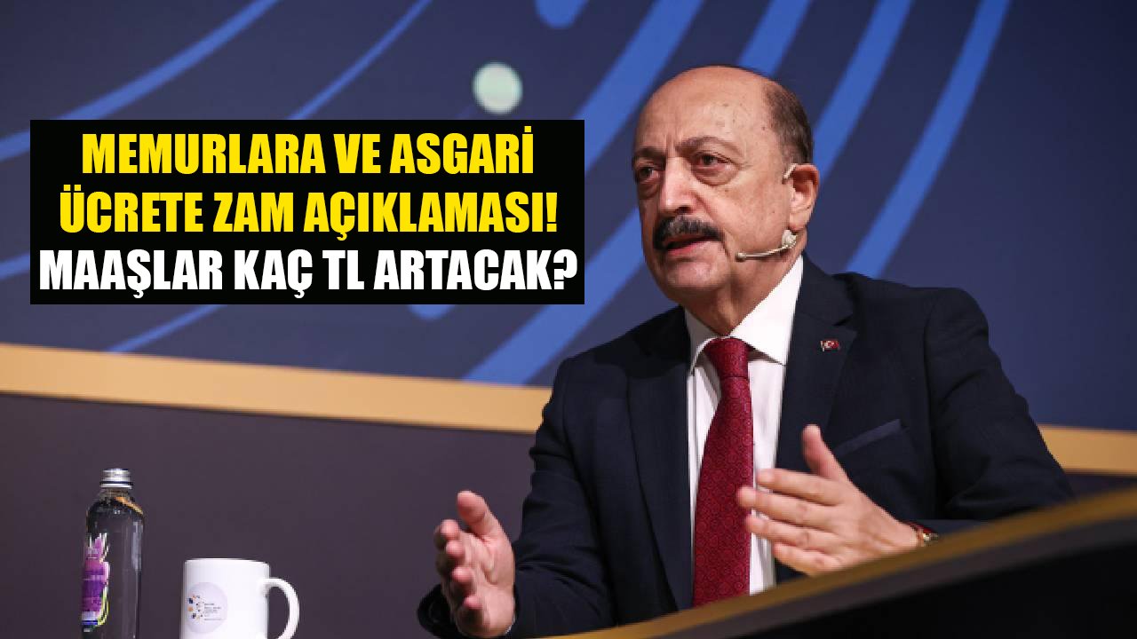 Vedat Bilgin'den memurlara ve asgari ücretlilere zam açıklaması! Maaşlar kaç TL'ye yükselecek?