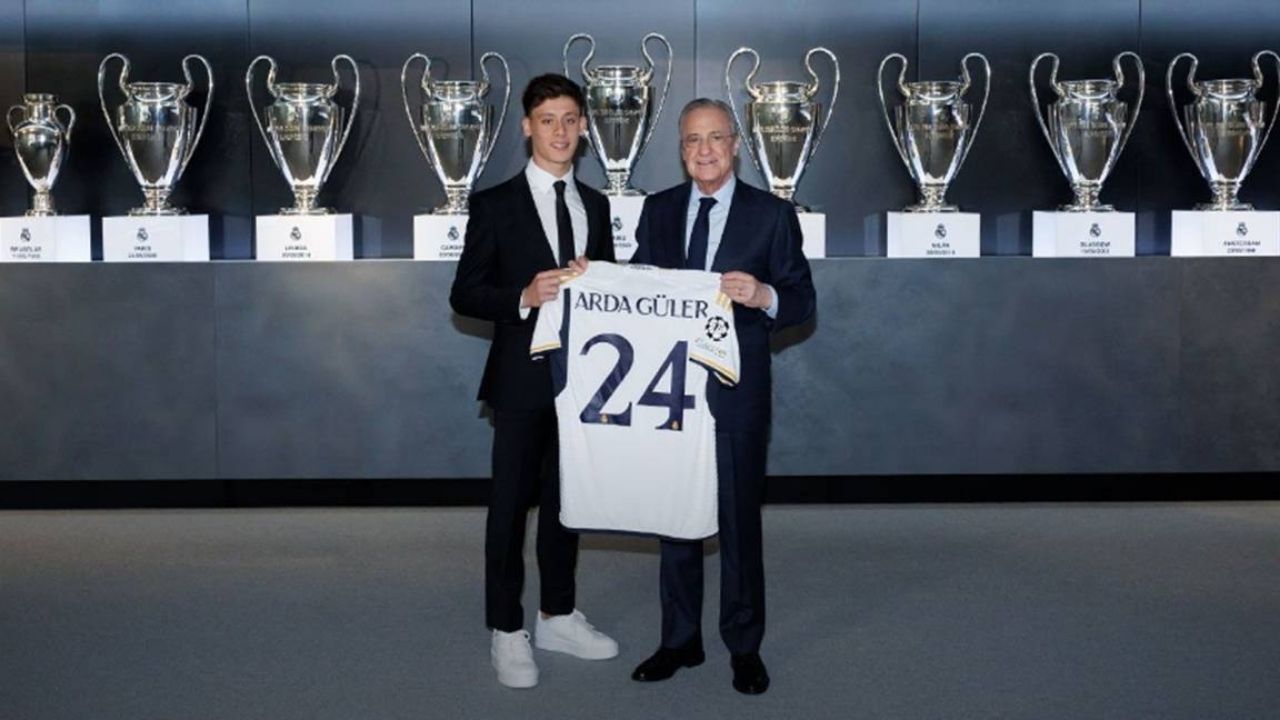 Transfer resmen gerçekleşti! Arda Güler Real Madrid'de