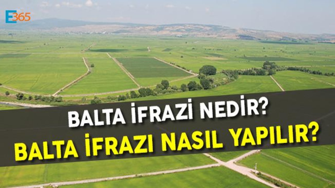 Balta İfrazı Nedir? Nasıl Yapılır?