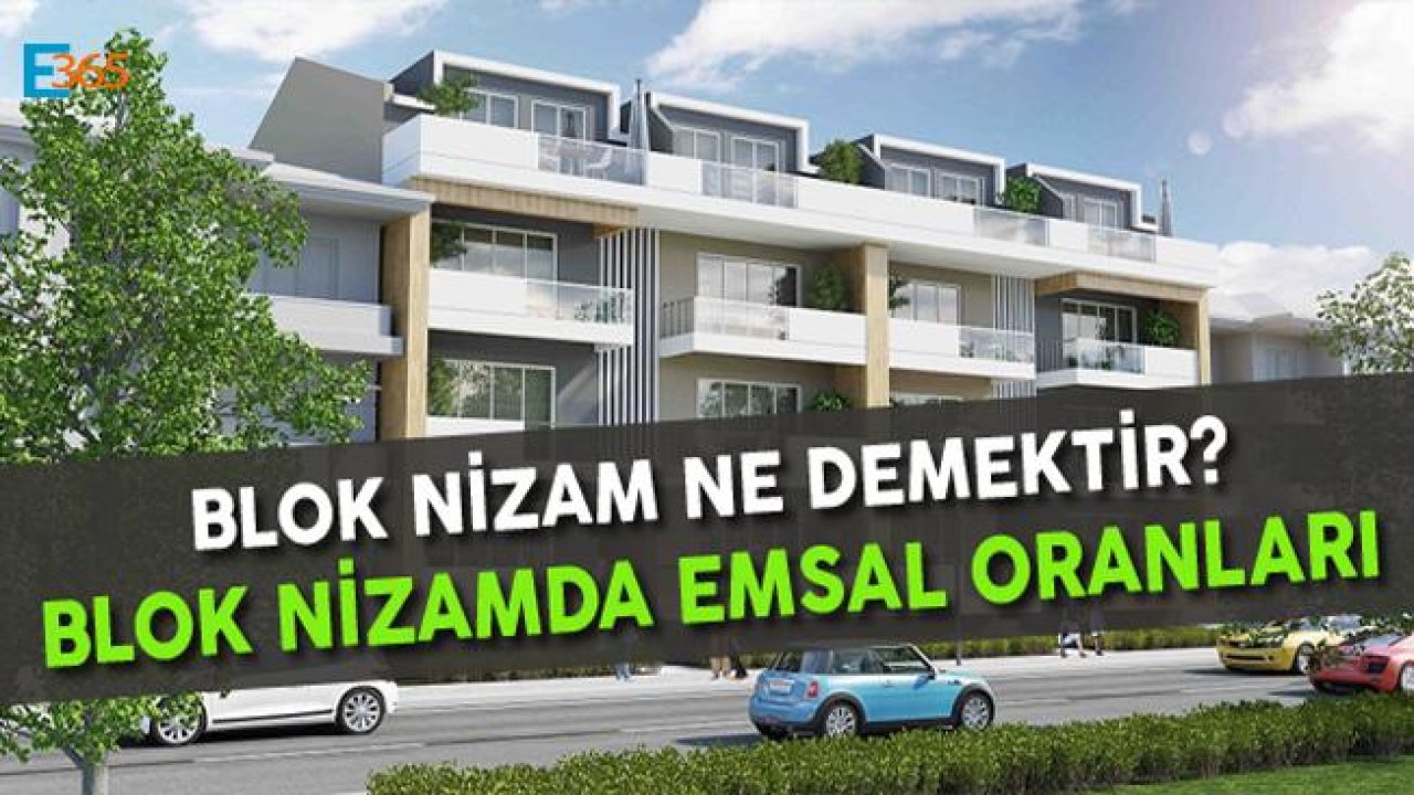 Blok Nizam Nedir? Blok Nizamda Emsal Oranları