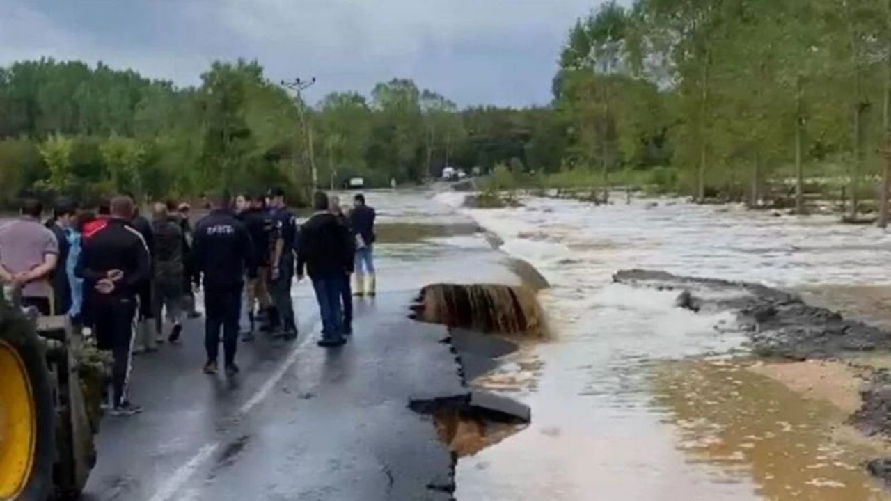 Kırklareli'deki sel felaketinde 1 kişi hayatını kaybetti 5 kişi kayıp