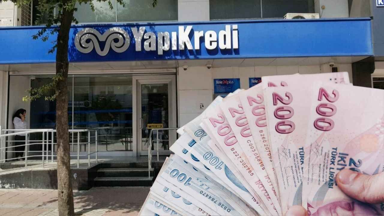 Yapı ve Kredi Bankası’ndan 300 TL size, 300 TL yakınınıza ödeme: Başvurular online alınacak!