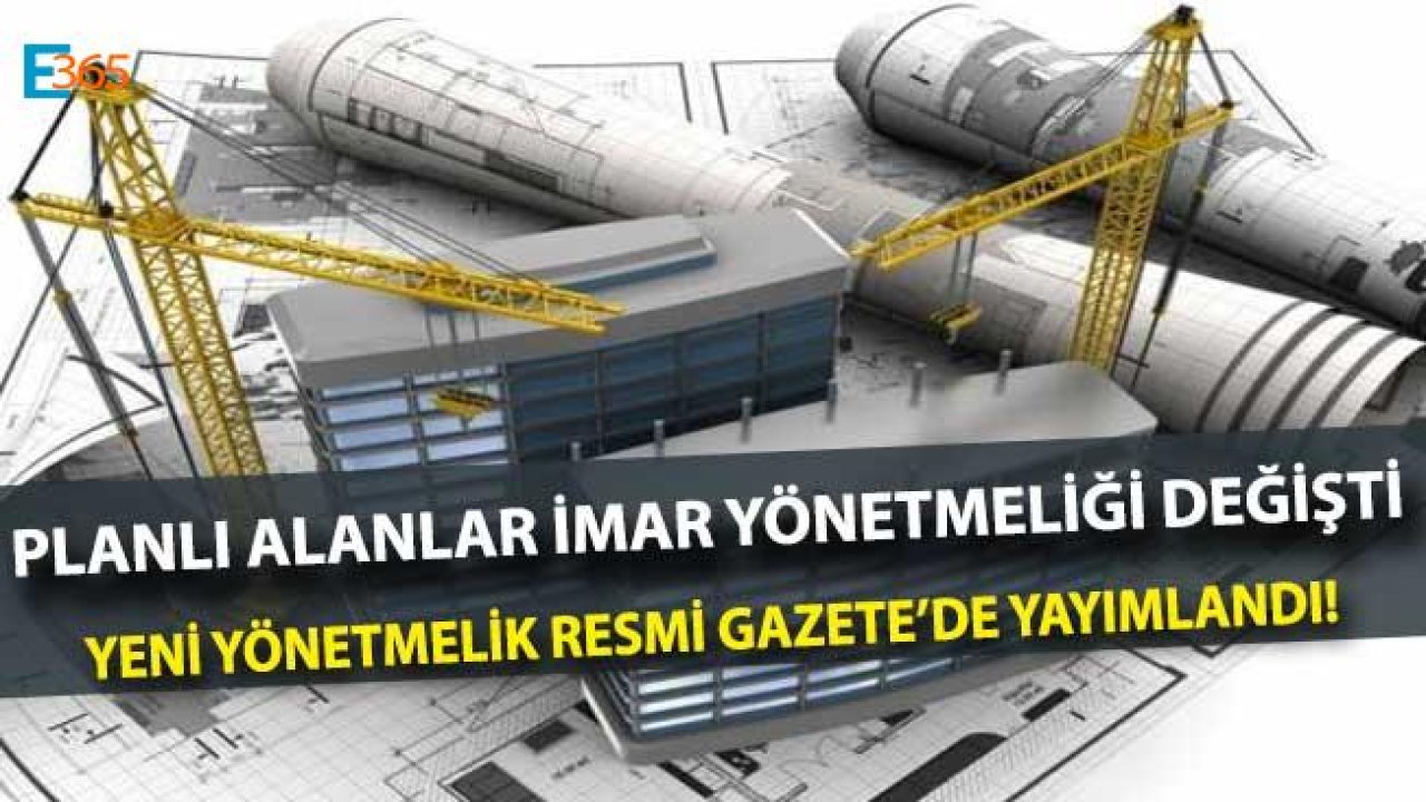 Planlı Alanlar İmar Yönetmeliğinde Değişiklik Yapılmasına Dair Yönetmelik 2019