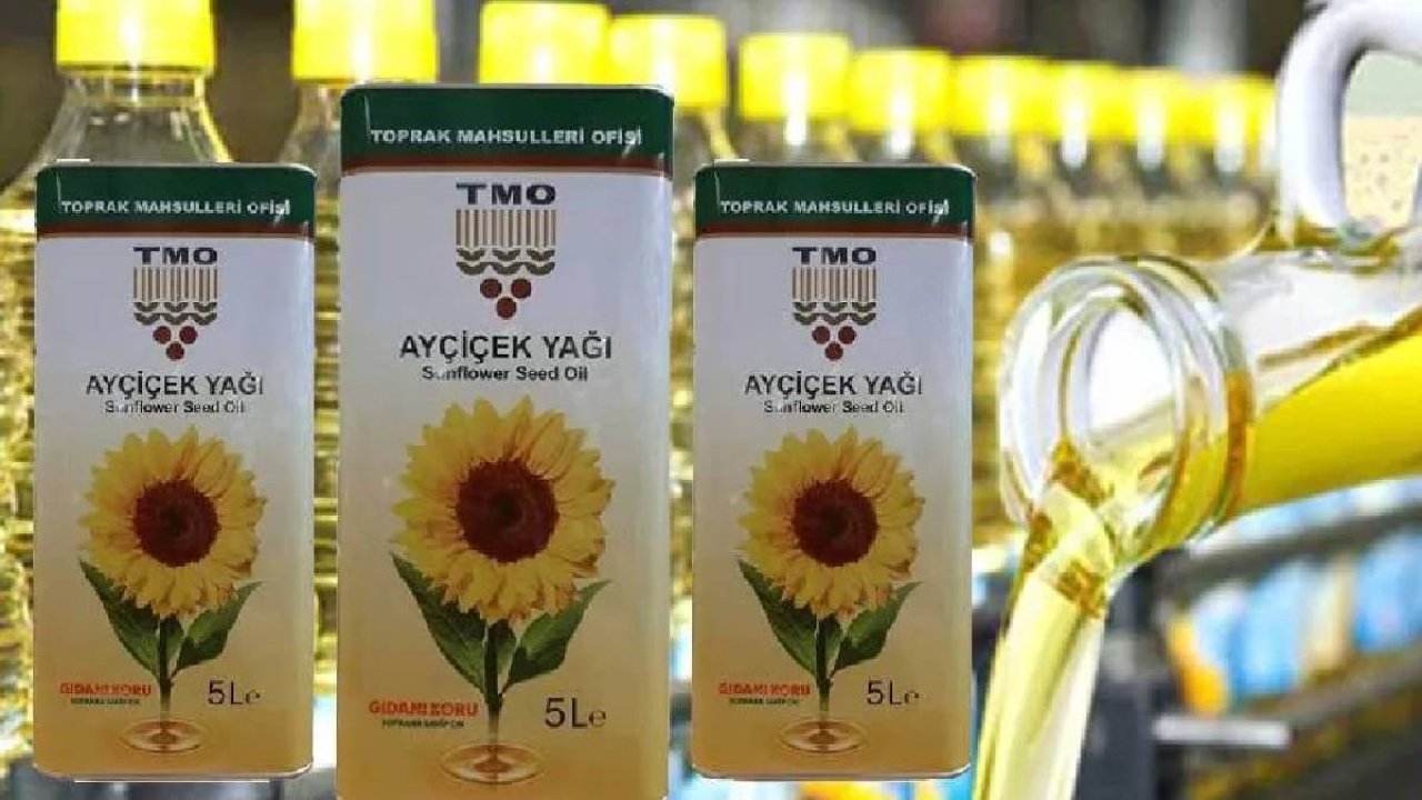 TMO'dan 30 TL'ye satılık Ayçiçek yağı! 5 Litre yağ kapış kapış gidiyor yetişen ucuza alır