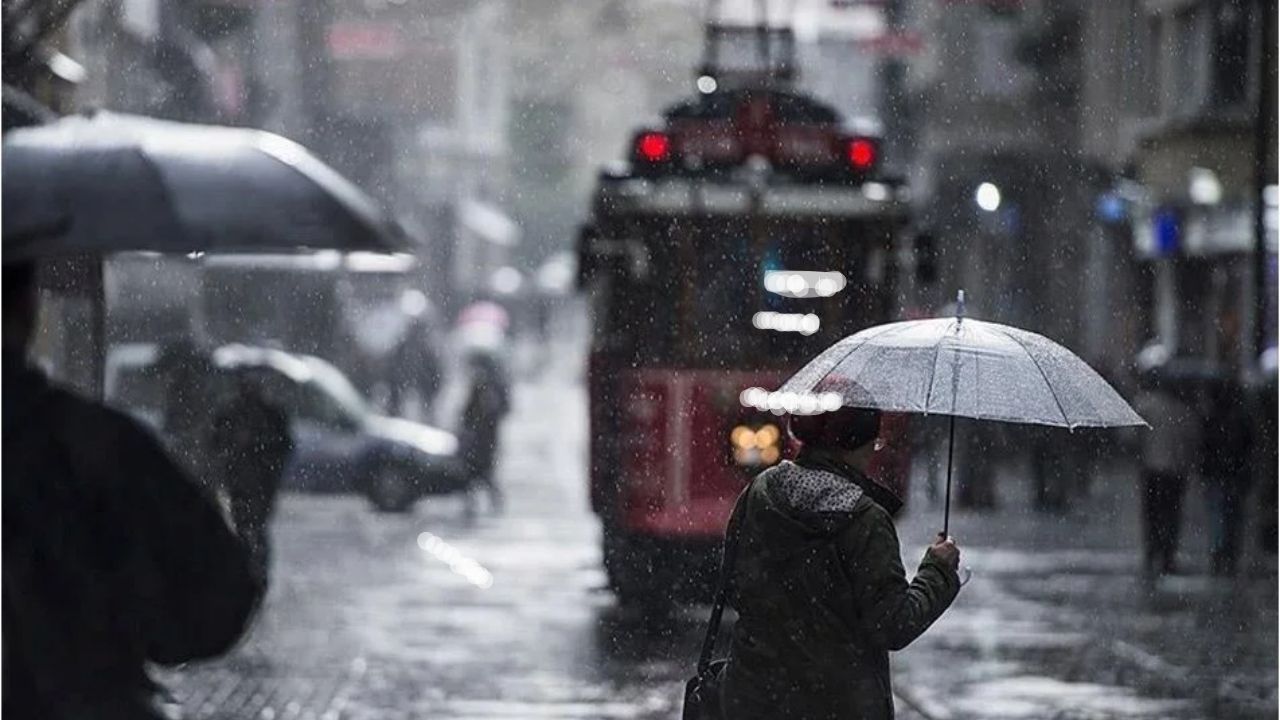 Meteoroloji saat vererek uyardı! Marmara Bölgesi'nde sağanak yağış ve sel tehditi