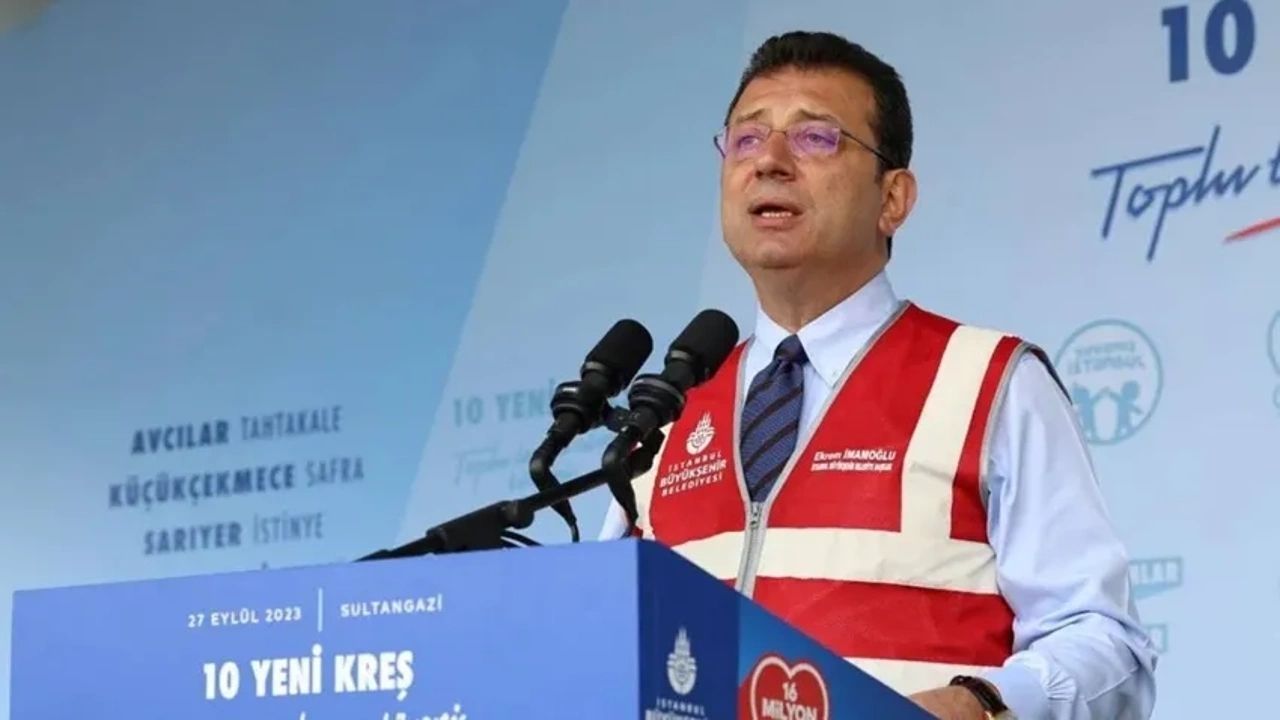 İBB Başkanı İmamoğlu'ndan İstanbul'u etkisi altına alan sağanak yağışa ilişkin açıklama!