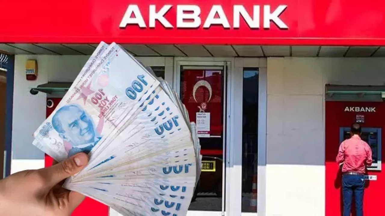 Akbank'tan emekliye 12000 TL çalışana ise 7000 TL geri ödemesiz CHİP PARA! Hemen işlem yapan kazanıyor