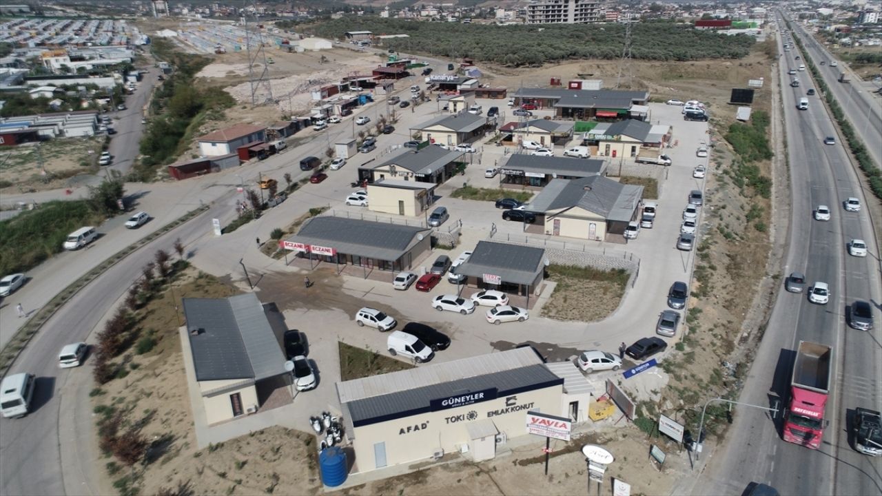 Hatay'da depremzede iş yerlerinin yüzde 60'ı tamamlandı!