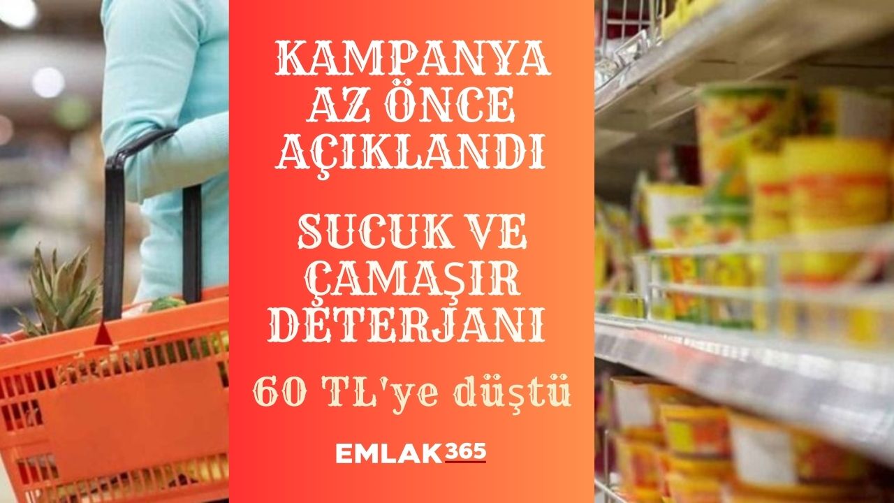 Kampanya AZ ÖNCE açıklandı markete akın ediliyor! Migros'ta sucuk ve çamaşır deterjanı 60 TL'ye düştü