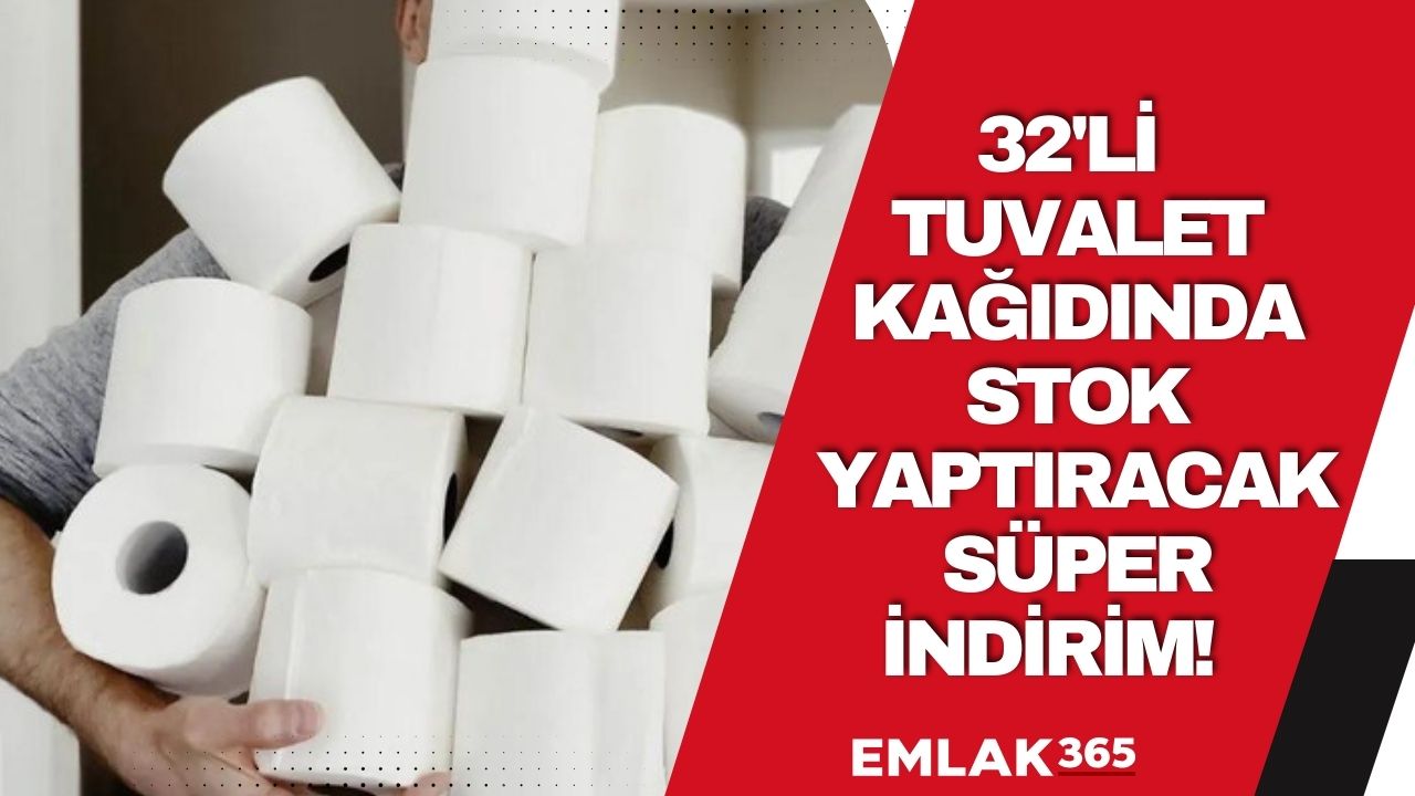 32'li tuvalet kağıdında süper indirim! Migros'tan stok yaptıracak indirim