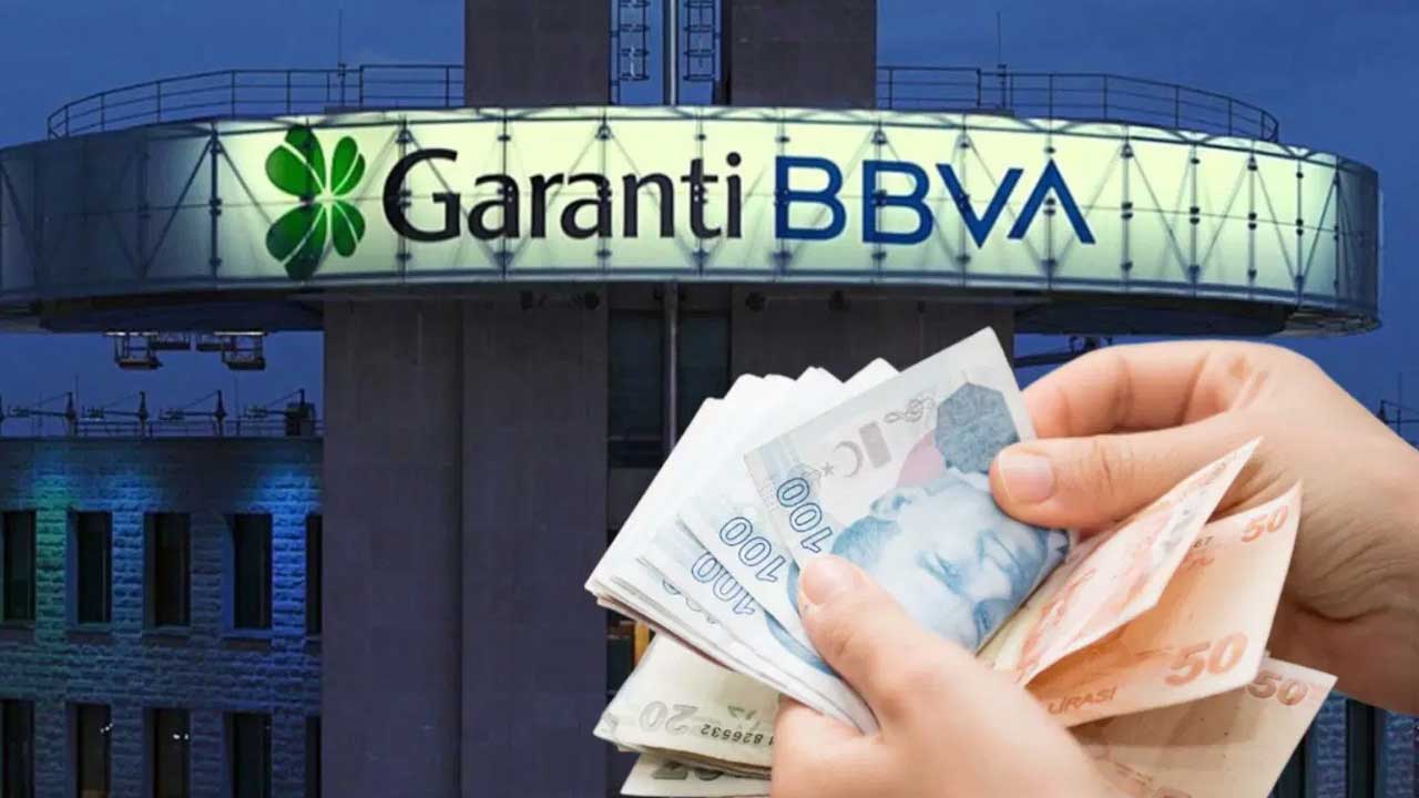 Nakde sıkışana Garanti BBVA hızır gibi yetişti! 25 bin TL limitli faizsiz kredi ve taksitli nakit avans