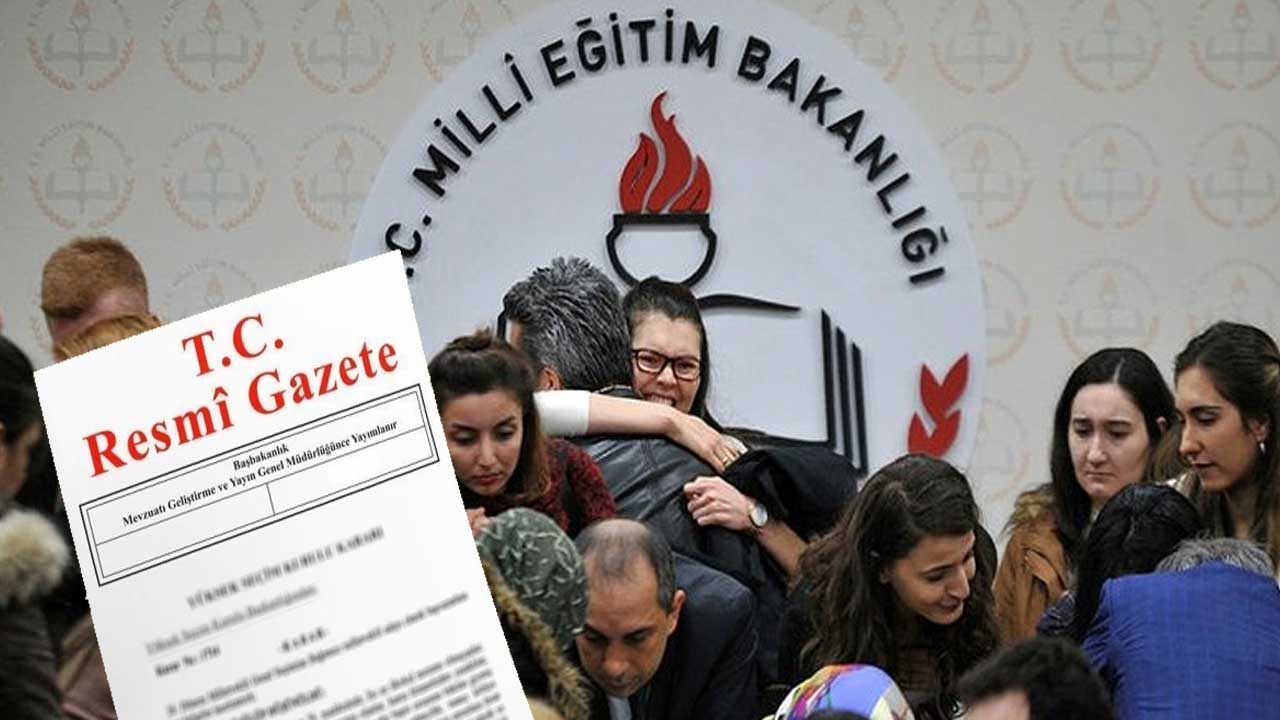 MEB, sözleşmeli öğretmen yönetmeliğinde değişiklik yapıldı