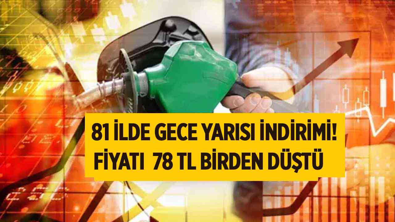 81 ilde GECE YARISI indirimi! Fiyatı sessiz sedasız 78 TL birden düştü