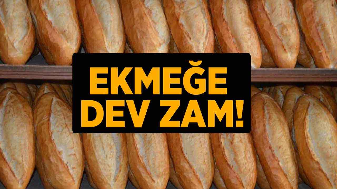 Ekmeğe zam - son dakika duyuruldu! 1 ekmek 25 TL oldu