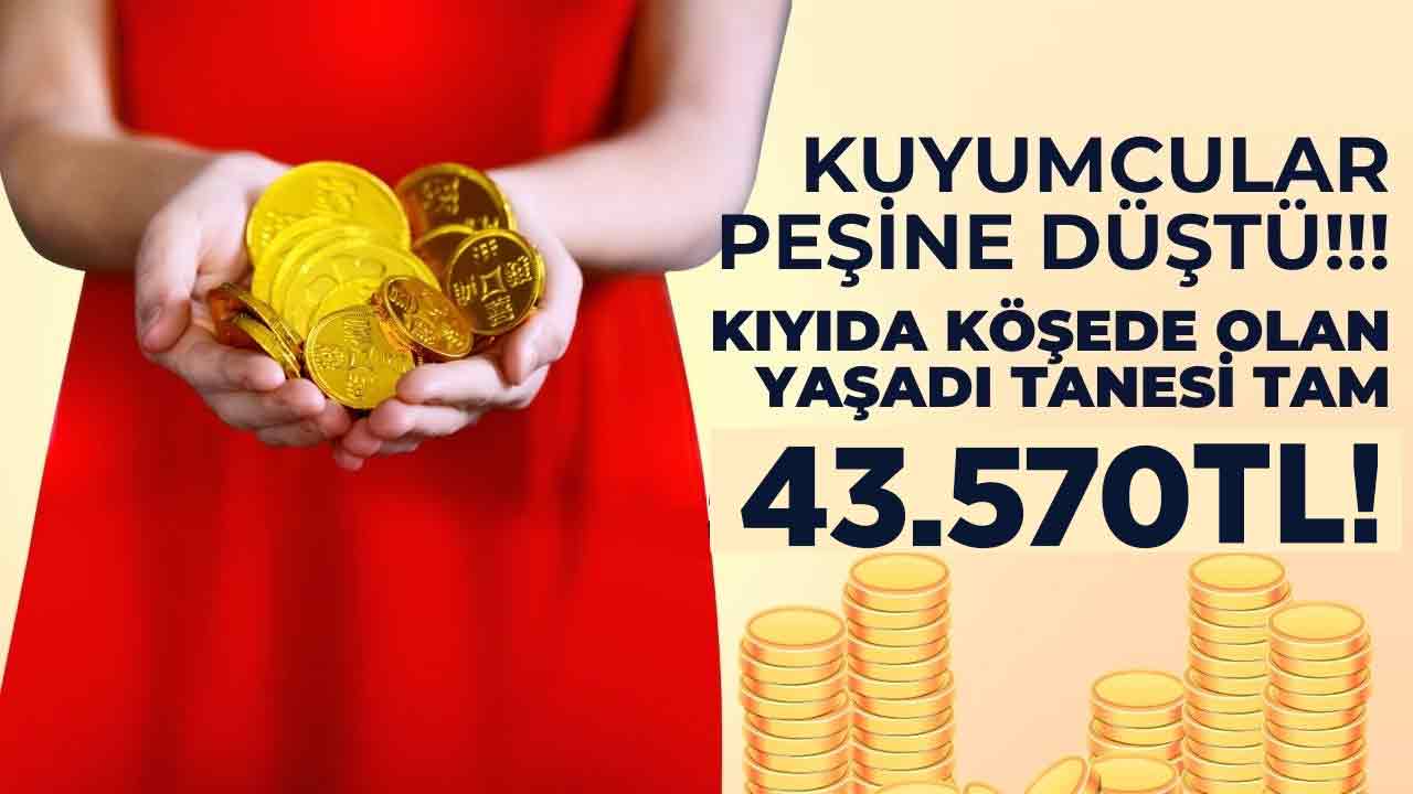 Kuyumcular peşinde! Yastık altına altın atanlara piyango vurdu 1 tanesi 43.570 TL oldu