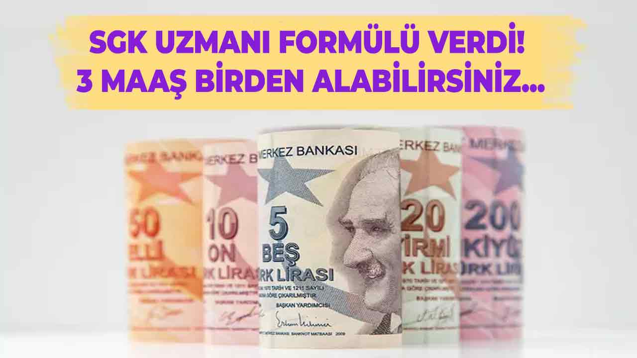 SGK uzmanı gizli formülü verdi! Bunu yapan emekliler 3 yerden emekli aylığı alabilecek