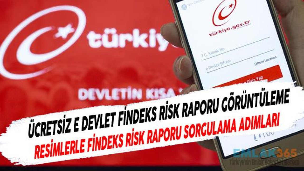 Ücretsiz E Devlet Findeks Kredi Notu Risk Raporu Sorgulama Nasıl Yapılır?