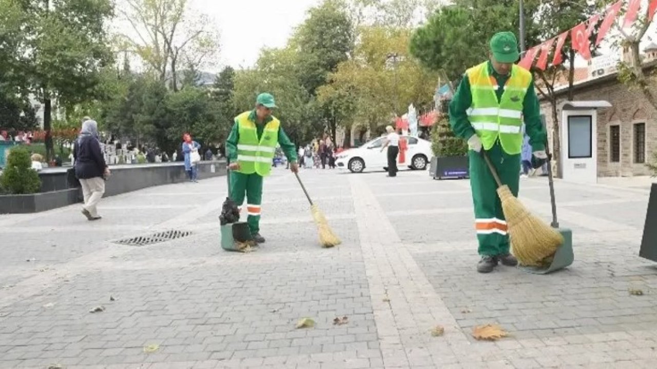 Belediyeye kurayla temizlik işçisi alımı başladı!