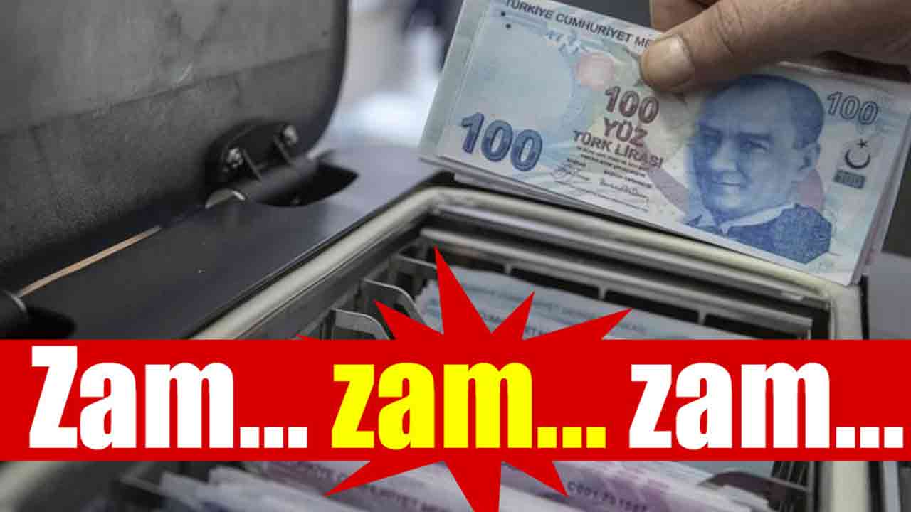 Ocak zammı açıklandı! 14.958 TL'lik zam duyuruldu