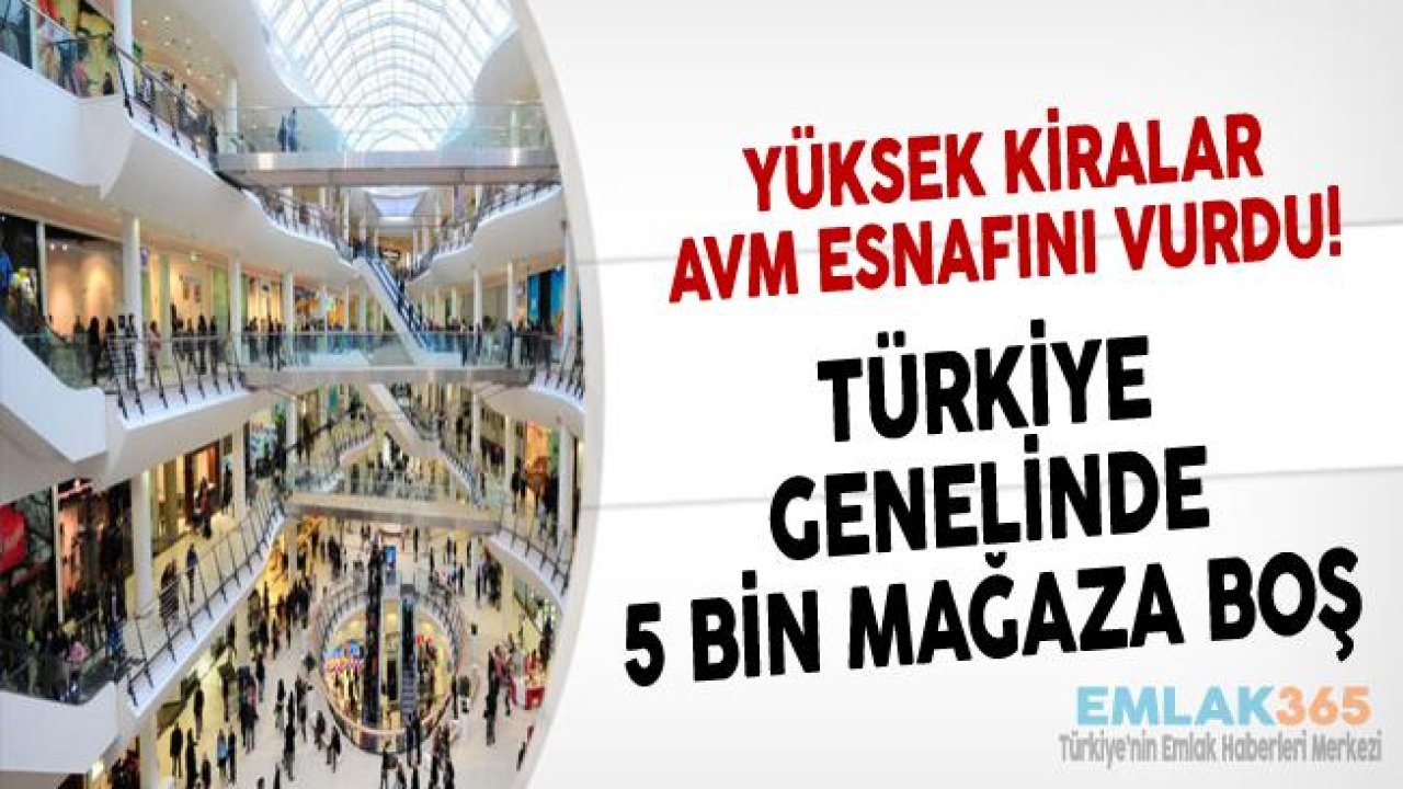 AVM Esnafı Yüksek Kiradan Kaçarken Tazminat Şoku İle Karşılaştı!