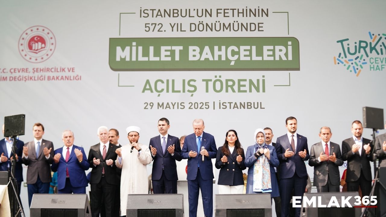 İstanbul'da 4 yeni millet bahçesinin açılışı gerçekleştirildi!