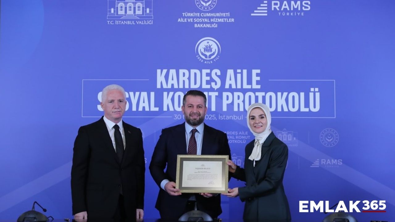 Kardeş Aile Sosyal Konut Protokolü imzalandı!