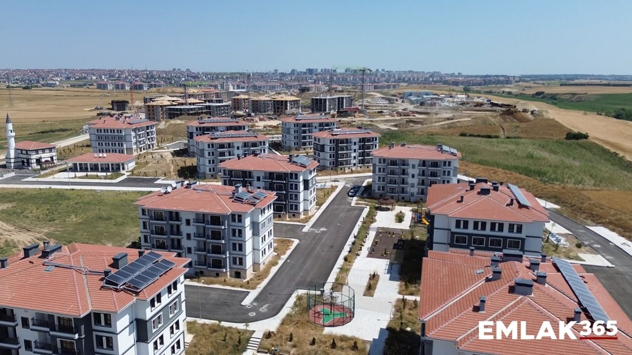 TOKİ Tekirdağ Çorlu'da 313 sosyal konut teslimlerine başladı!