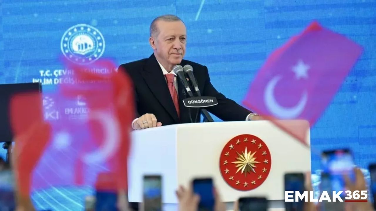 Cumhurbaşkanı Erdoğan'dan kentsel dönüşüm açıklaması!