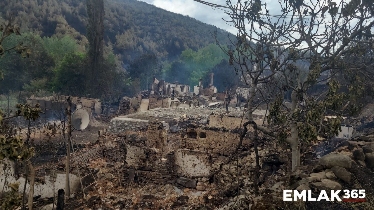 Bilecik'te orman yangını! 47 bağımsız bölüm yıkıldı, 66 bölüm ağır hasarlı