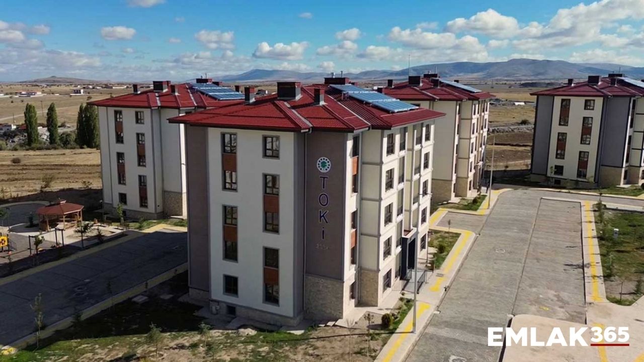 TOKİ Kayseri Bünyan'da kura ile 131 konut satışı yapacak!