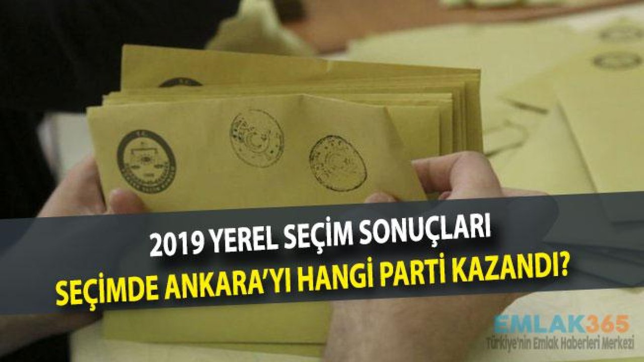 Ankara Seçim Sonuçları 2019