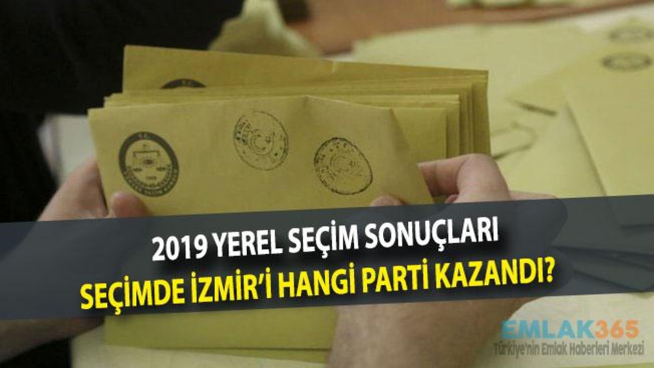 İzmir Seçim Sonuçları 2019