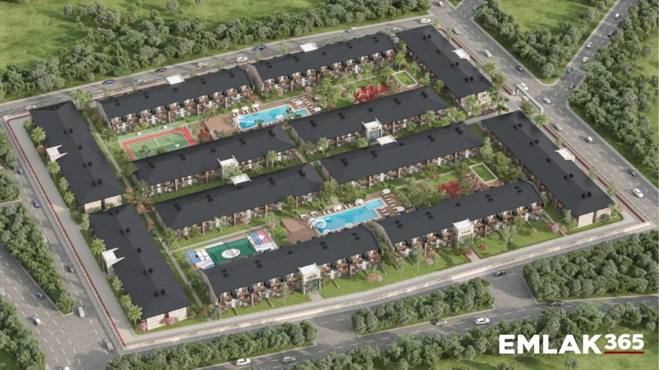 TR İnvest'ten tatil köyü konforunda Sun City Antalya konut satışı devam ediyor!