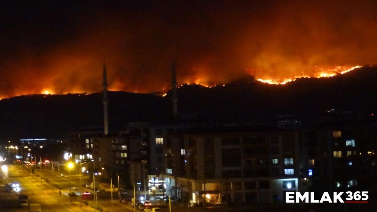 Çanakkale'deki orman yangınında 22 bağımsız bölüm ağır hasar gördü!