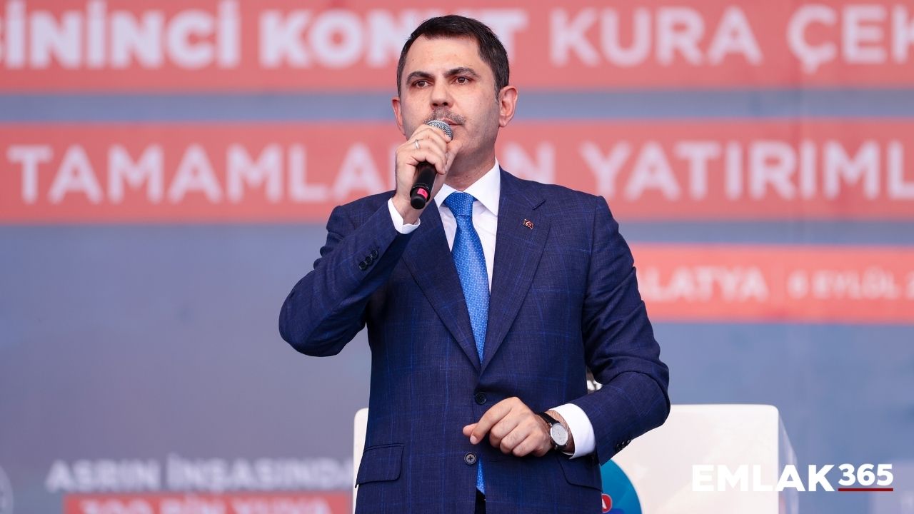Bakan Kurum: Yıl sonunda 452 bin 983 bağımsız bölüm teslim edilecek!