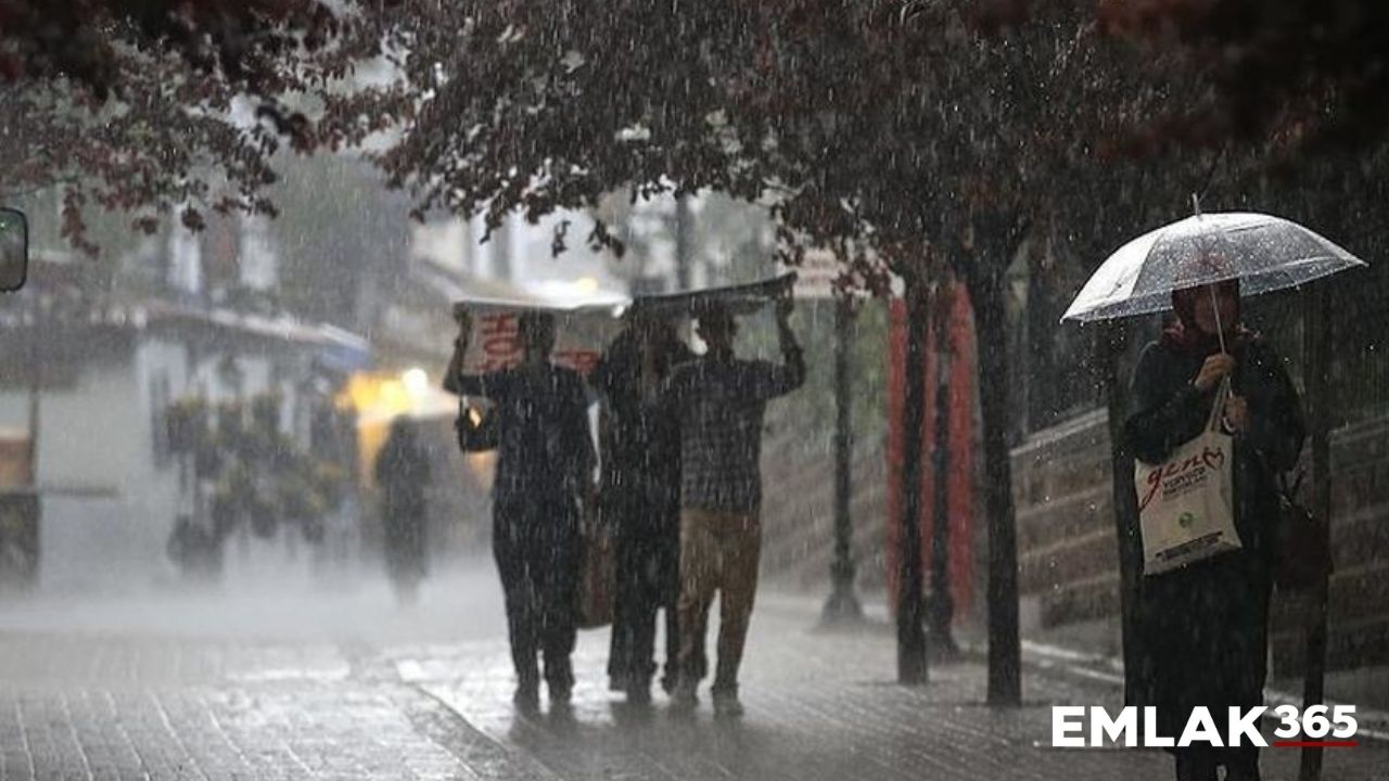 Meteoroloji'den 13 il için sarı kodlu sağanak yağış uyarısı!