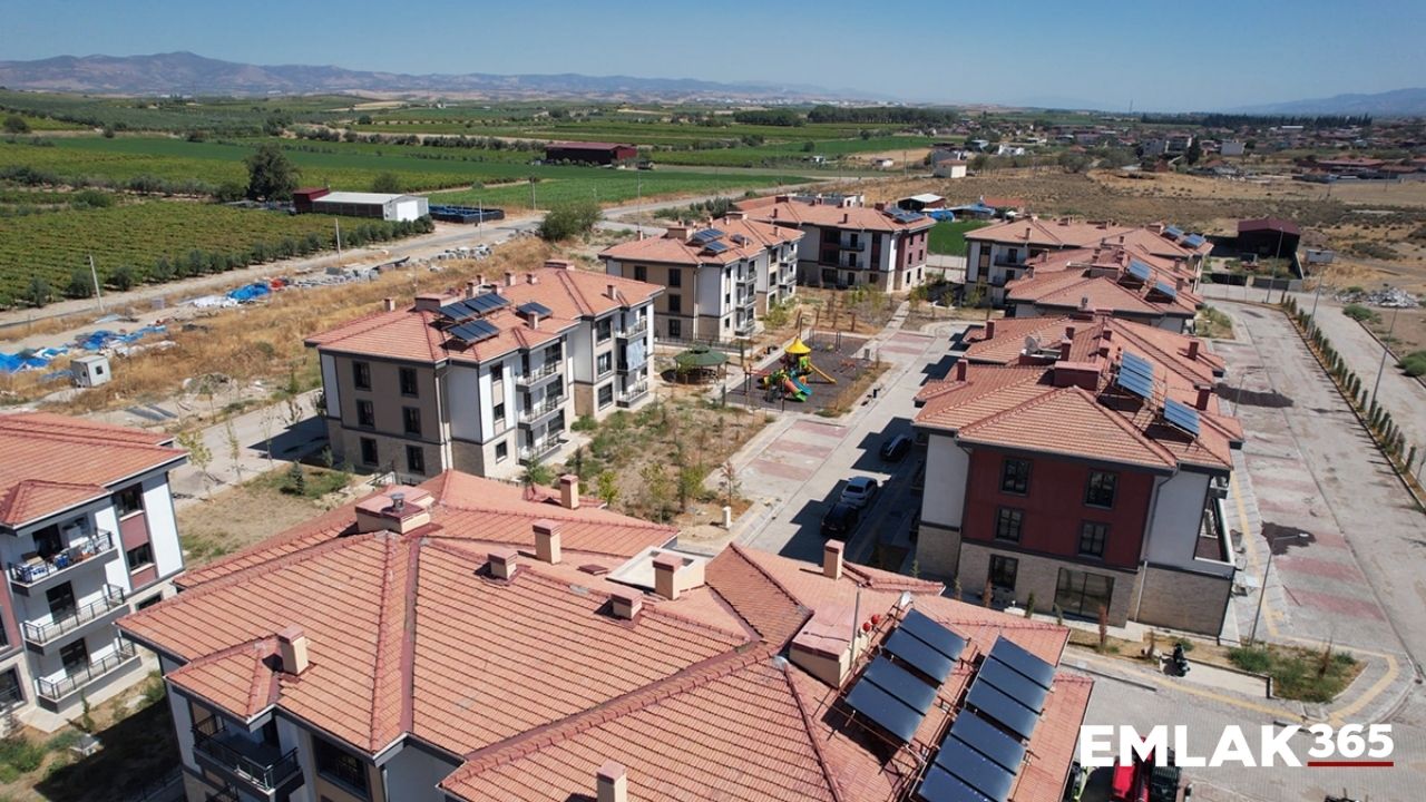 Manisa Salihli'de TOKİ 150 sosyal konutu teslim etti!