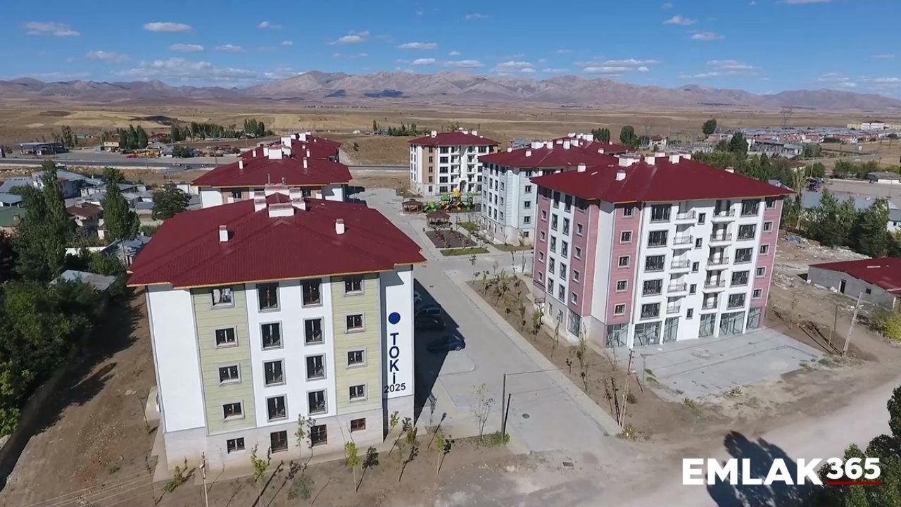 Erzurum Hınıs'ta TOKİ 158 sosyal konutun teslimine başladı!