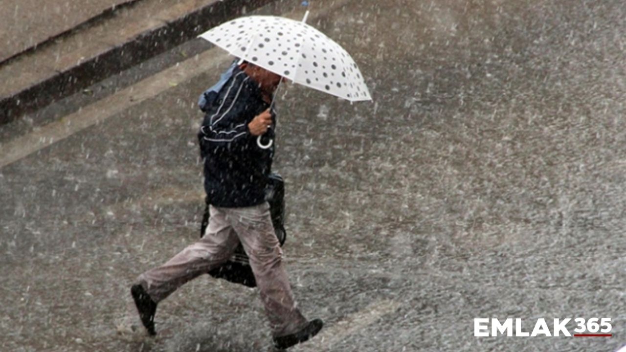 Meteoroloji 6 il için sarı kodlu sağanak yağış uyarısı verdi!