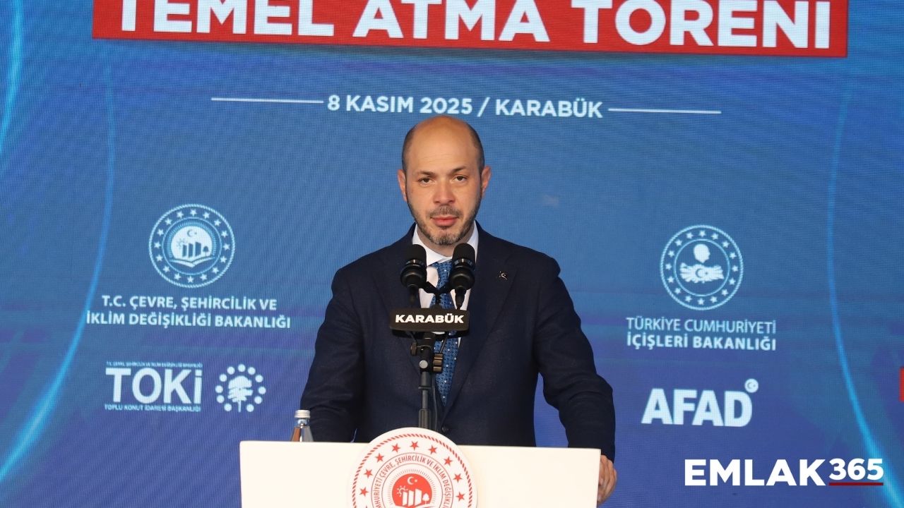 Karabük'te afet konutlarının temel atma töreni gerçekleştirildi!