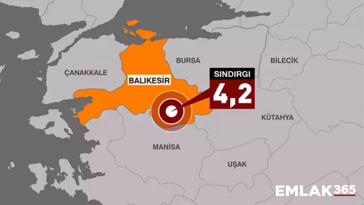 Balıkesir Sındırgı'da 5 dakika ara ile peş peşe 4 deprem!