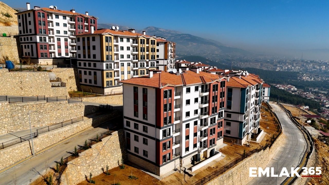 Kahramanmaraş Onikişubat'ta 525 sosyal konut tamamlandı!