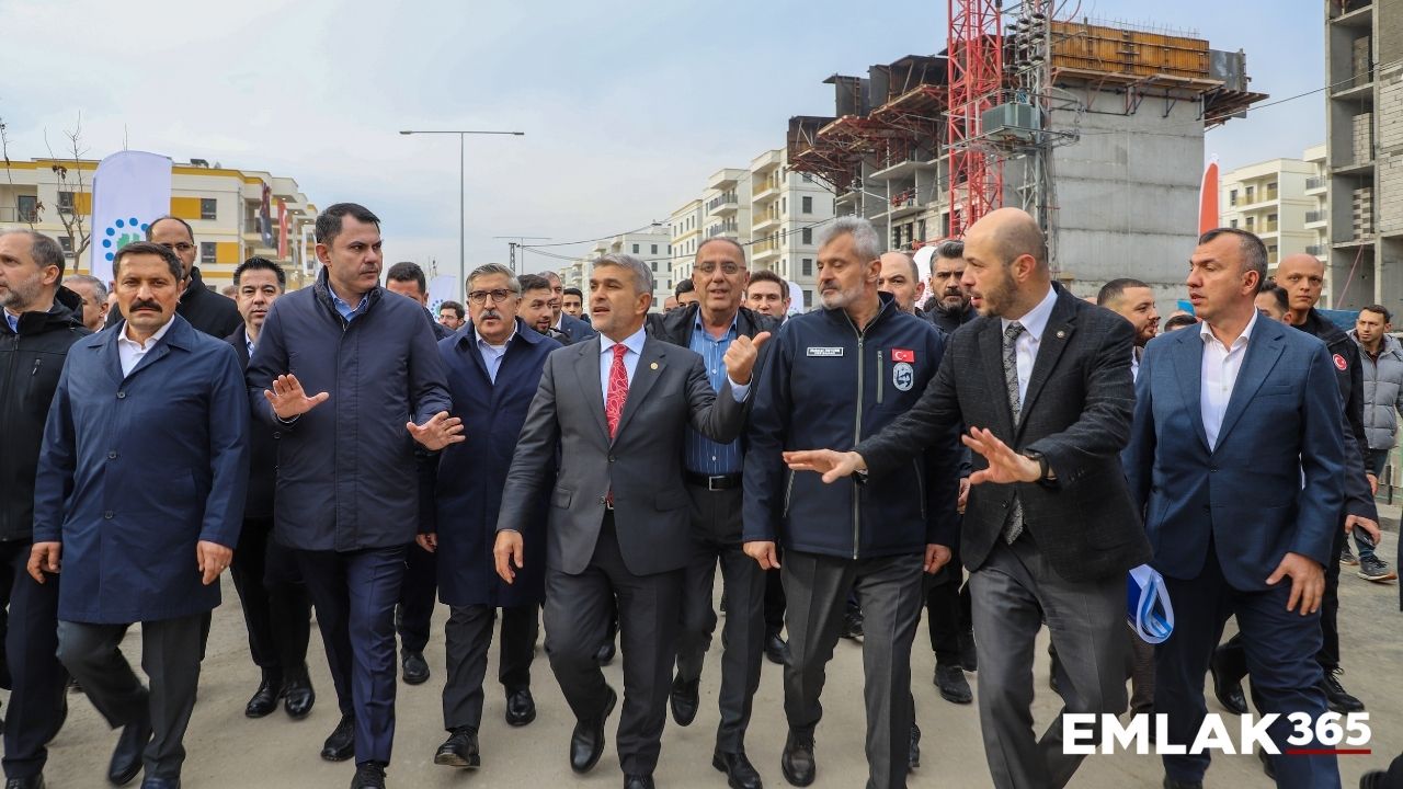 Bakan Kurum ve Başkan Sungur Hatay Antakya'da incelemelerde bulundu!
