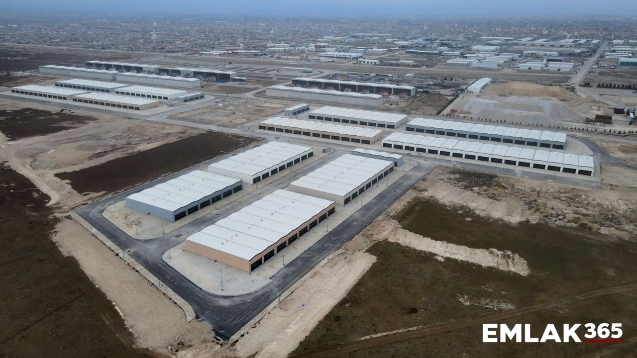 TOKİ Konya Meram'da 134 dükkanın teslimatına başladı!