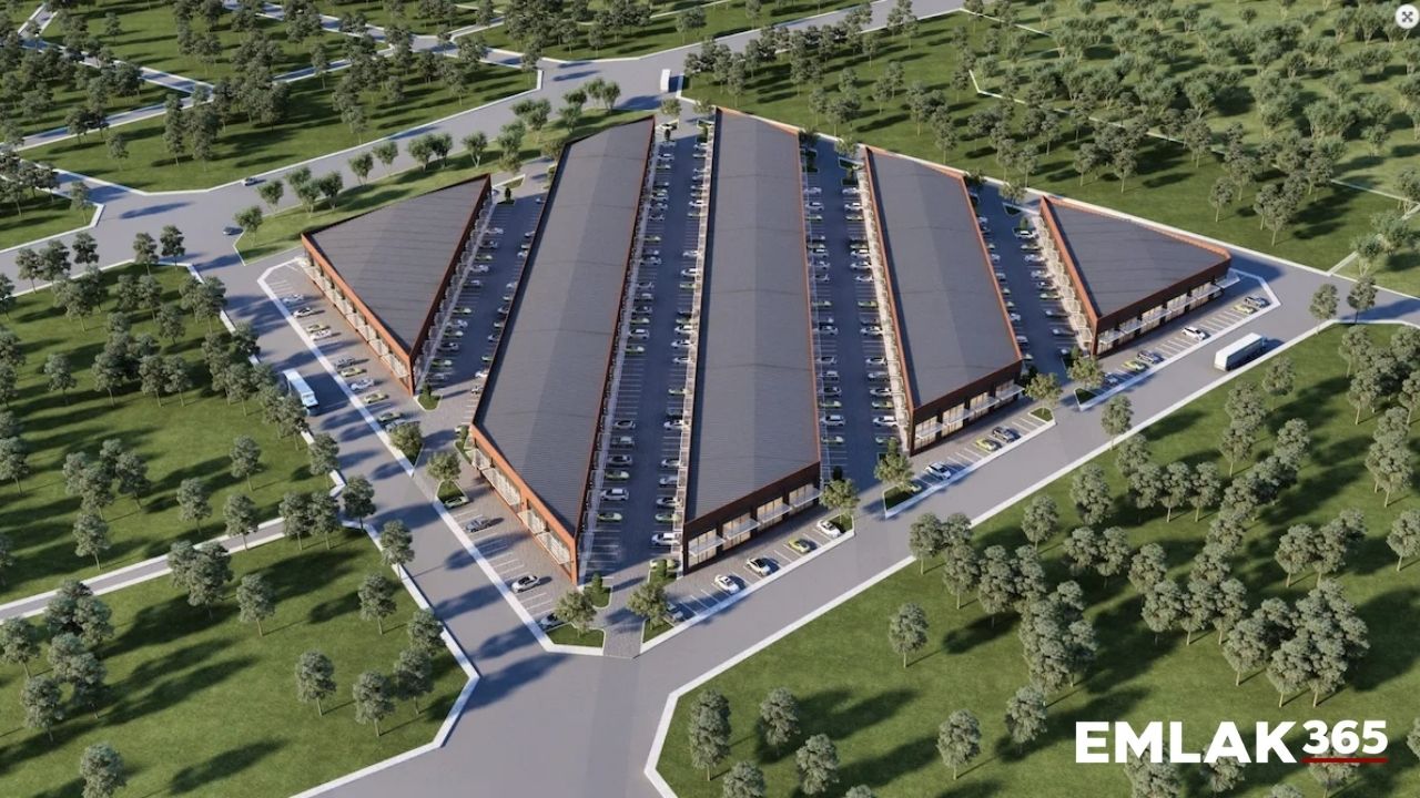 Ankara'nın batısında Yenikent'in en büyük sanayi sitesi Mega Yenikent!