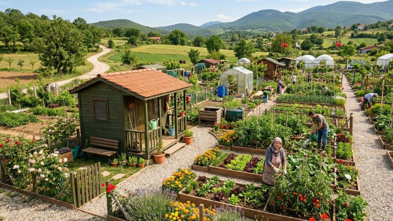 Hobi bahçelerine elektrik, su, doğalgaz yasağı yolda!